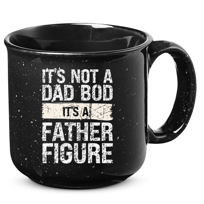 It's Not A Dad Bod It's A Father Figure Gift 15oz Campfire Ceramic Mug