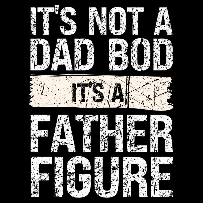 It's Not A Dad Bod It's A Father Figure Gift Drawstring Bag