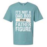 It's Not A Dad Bod It's A Father Figure Gift Sueded Cloud Jersey T-Shirt