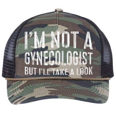 IM Not A Gynecologist But ILl Take A Look Retro Rope Trucker Hat Cap