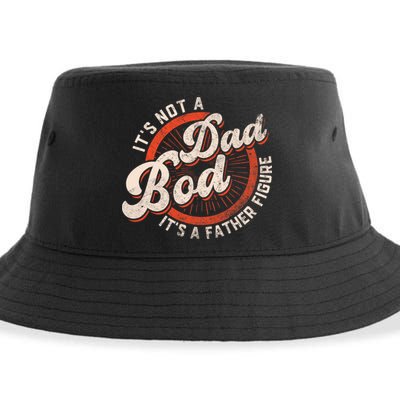 Its Not A Dad Bod Its A Father Figure Tee Funny Dad Joke Sustainable Bucket Hat
