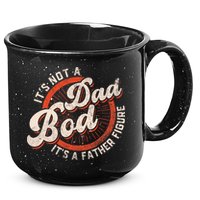 Its Not A Dad Bod Its A Father Figure Tee Funny Dad Joke 15oz Campfire Ceramic Mug