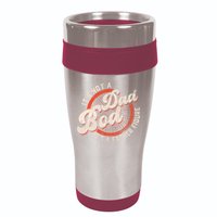Its Not A Dad Bod Its A Father Figure Tee Funny Dad Joke 16oz Travel Tumbler