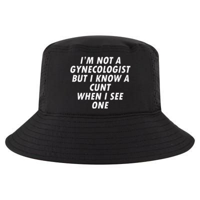 IM Not A Gynecologist Cool Comfort Performance Bucket Hat