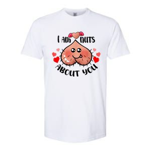 Im Nuts About You Funny Valentine Couple Funny Softstyle CVC T-Shirt