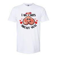 Im Nuts About You Funny Valentine Couple Funny Softstyle CVC T-Shirt