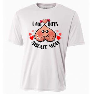 Im Nuts About You Funny Valentine Couple Funny Cooling Performance Crew T-Shirt