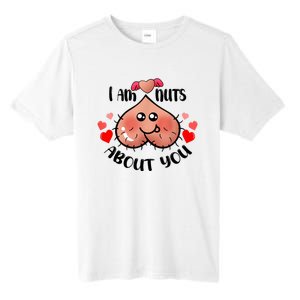 Im Nuts About You Funny Valentine Couple Funny Tall Fusion ChromaSoft Performance T-Shirt