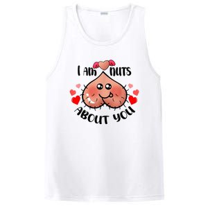 Im Nuts About You Funny Valentine Couple Funny PosiCharge Competitor Tank