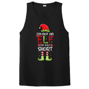 IM Not An Elf IM Just Short Family Christmas PjS Matching PosiCharge Competitor Tank