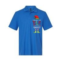 IM Not An Elf IM Just Short Family Christmas PjS Matching Softstyle Adult Sport Polo