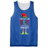 IM Not An Elf IM Just Short Family Christmas PjS Matching Mesh Reversible Basketball Jersey Tank