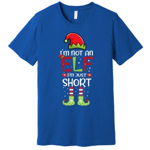 IM Not An Elf IM Just Short Family Christmas PjS Matching Premium T-Shirt