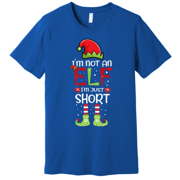 IM Not An Elf IM Just Short Family Christmas PjS Matching Premium T-Shirt