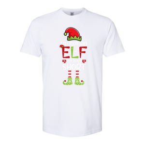 IM Not An Elf IM Just Short Family Christmas PjS Matching Softstyle CVC T-Shirt