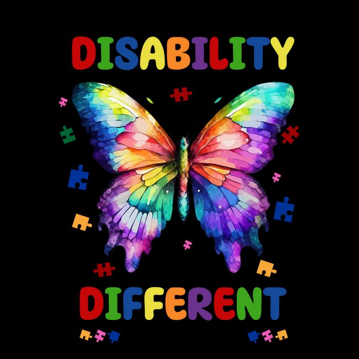 Its Not A Disability Its A Different Ability Autism Butterfly 16oz Travel Tumbler