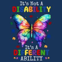 Its Not A Disability Its A Different Ability Autism Butterfly Infant Baby Jersey Bodysuit