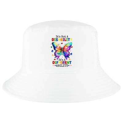 Its Not A Disability Its A Different Ability Autism Butterfly Cool Comfort Performance Bucket Hat
