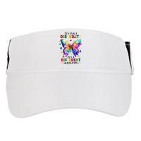 Its Not A Disability Its A Different Ability Autism Butterfly Adult Drive Performance Visor