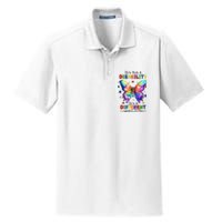 Its Not A Disability Its A Different Ability Autism Butterfly Dry Zone Grid Polo