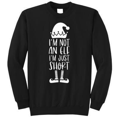 I'm Not An Elf I'm Just Short Family Matching Christmas Xmas Sweatshirt