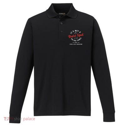 It's Not A Bald Spot It's A Solar Panel For Sex Machine Performance Long Sleeve Polo