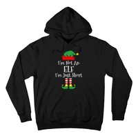 I'm Not An Elf Im Just Short Funny Christmas Matching Family  Hoodie