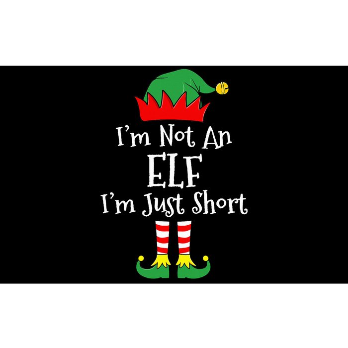 I'm Not An Elf Im Just Short Funny Christmas Matching Family  Bumper Sticker