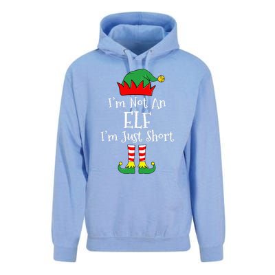 I'm Not An Elf Im Just Short Funny Christmas Matching Family  Unisex Surf Hoodie