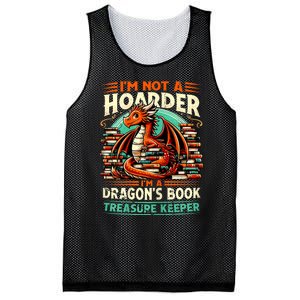 IM Not A Hoarder IM A DragonS Book Treasure Keeper Mesh Reversible Basketball Jersey Tank