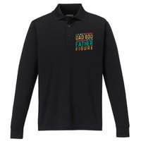 ItS Not A Dad Bod ItS A Father Figure Fathers Day Performance Long Sleeve Polo