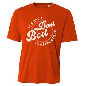 It's Not A Dad Bod It's A Father Figure Funny Dad Joke Cooling Performance Crew T-Shirt