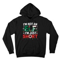 IM Not An Elf Im Just Short Funny Christmas Matching Family Hoodie