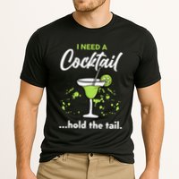 I Need A Cocktail Hold The Tail Mixed Drink Shot Alcohol Bar Cooling Performance Crew T-Shirt