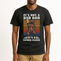 It's Not A Dad Bod It's Father Figure Funny Bear Beer Retro Tall T-Shirt