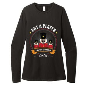 IM Not A Player I Just Crush A Lot Nutcracker Christmas Womens CVC Long Sleeve Shirt