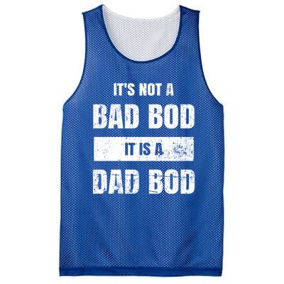 Its Not A Bad Bod It Is A Dad Bod: Funny Dads Gift Mesh Reversible Basketball Jersey Tank