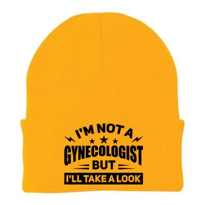 Im Not A Gynecologist But Ill Take A Look Funny Knit Cap Winter Beanie