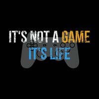 ItS Not A Game ItS Life 16 in Basic Backpack