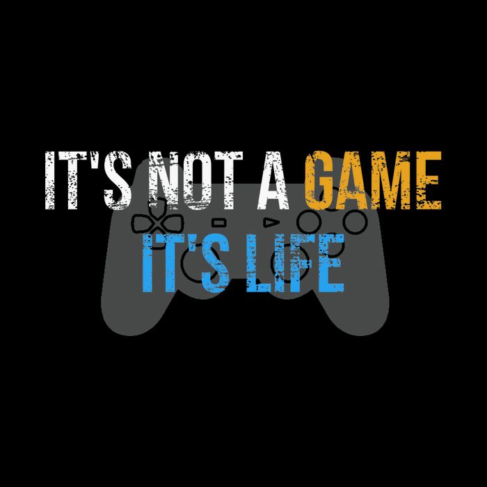 ItS Not A Game ItS Life 16 in Basic Backpack