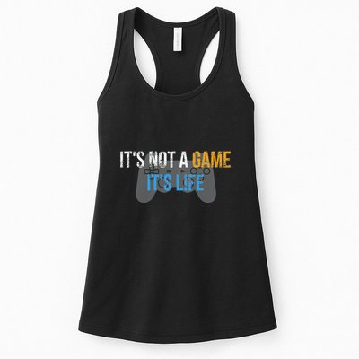 ItS Not A Game ItS Life Womens Tank Top