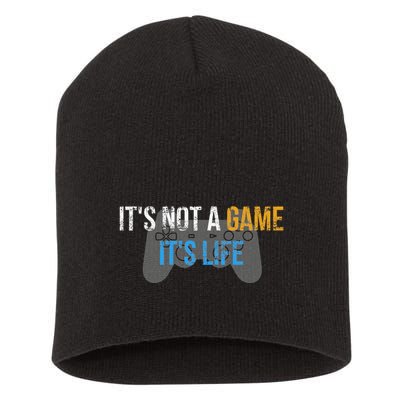 ItS Not A Game ItS Life Short Acrylic Beanie