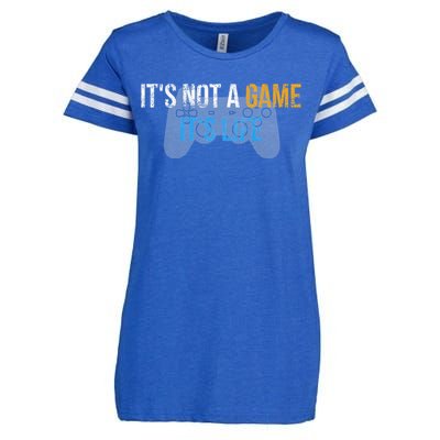 ItS Not A Game ItS Life Enza Ladies Jersey Football T-Shirt