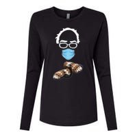 Inauguration Bernie Sanders Mittens Womens Cotton Relaxed Long Sleeve T-Shirt