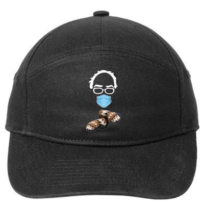 Inauguration Bernie Sanders Mittens 7-Panel Snapback Hat