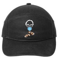 Inauguration Bernie Sanders Mittens 7-Panel Snapback Hat