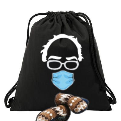 Inauguration Bernie Sanders Mittens Drawstring Bag