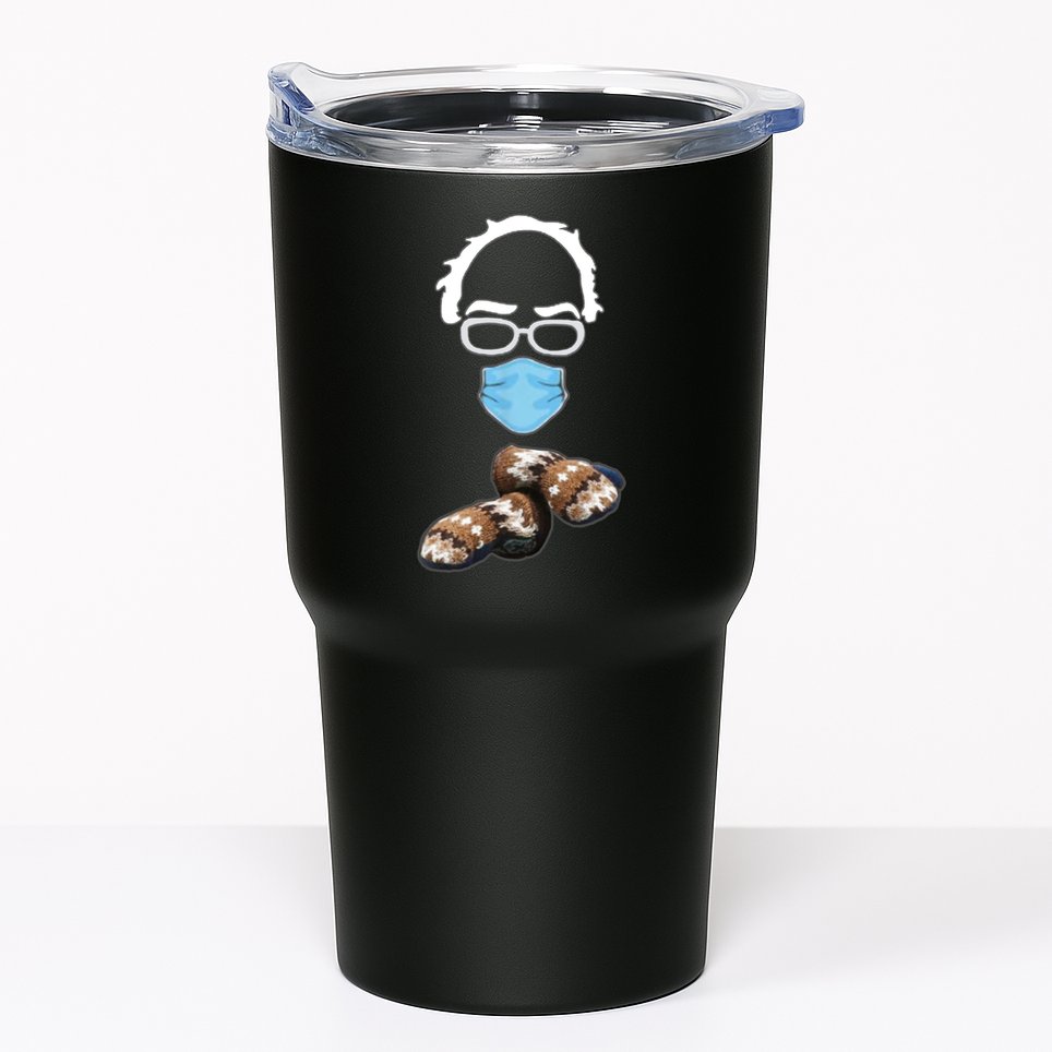 Inauguration Bernie Sanders Mittens Tumbler