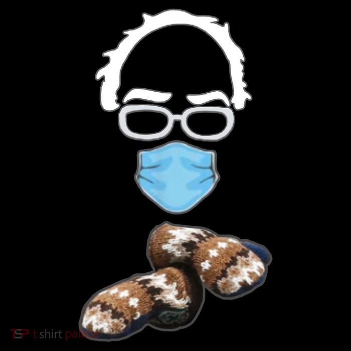 Inauguration Bernie Sanders Mittens Cooling Performance Long Sleeve Crew