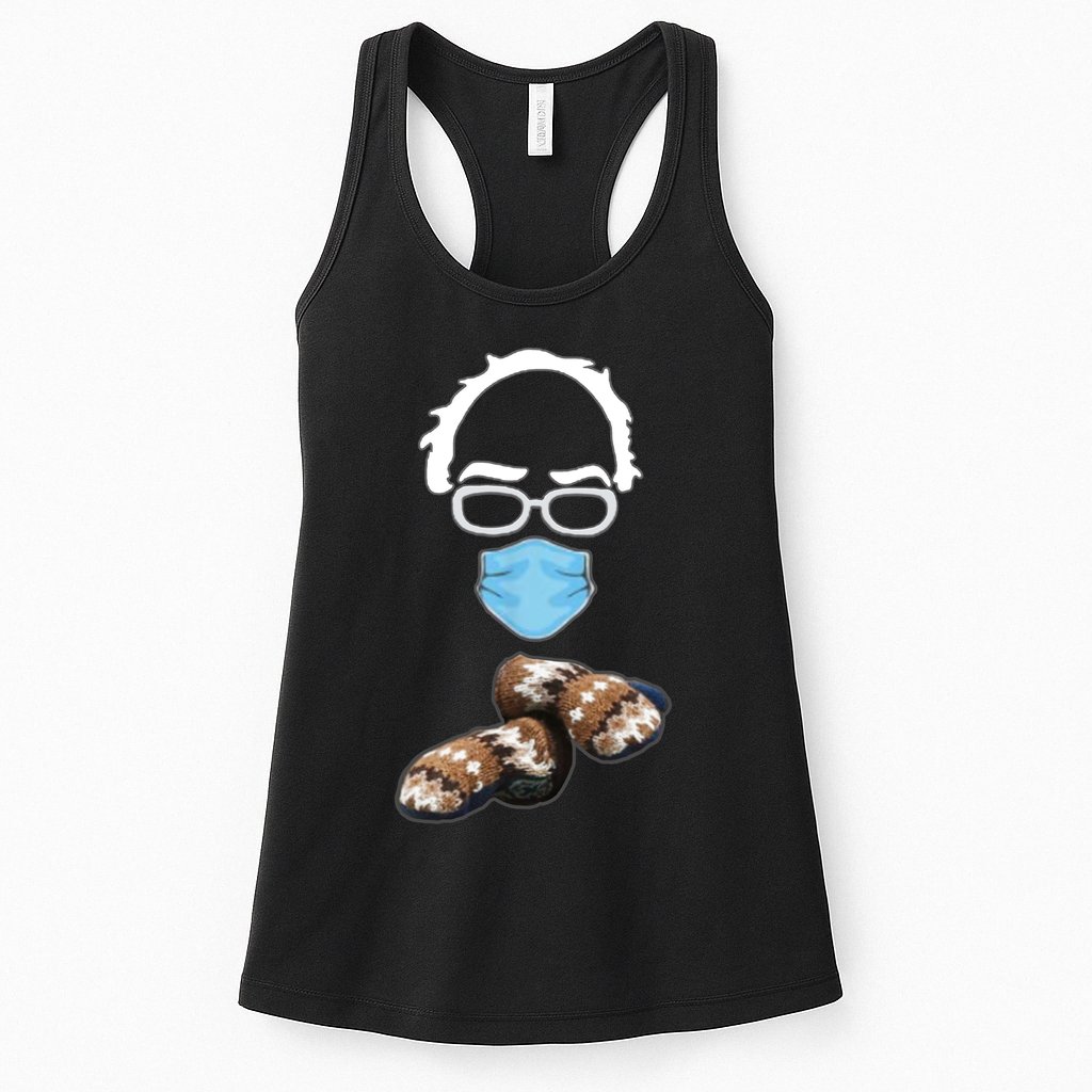 Inauguration Bernie Sanders Mittens Womens Tank Top